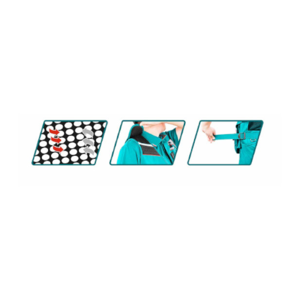 جلیقه و کیف ابزار توتال مدل TTVT16025