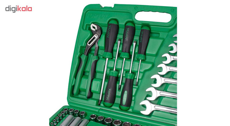 مجموعه 80 عددی ابزار تاپ تول مدل GCAI8002