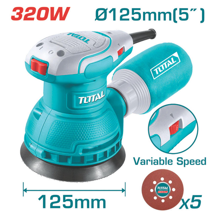 دستگاه سنباده زن 320 وات توتال مدل TF2131256