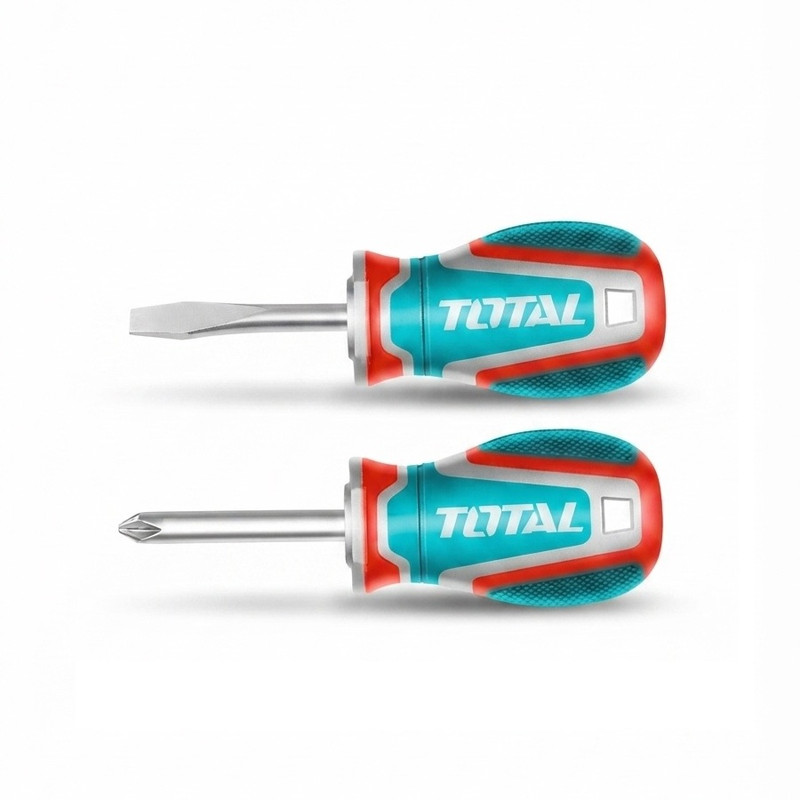 پیچ گوشتی مشتی دوسو چهارسو توتال مدل TKSDS2226 بسته 2 عددی