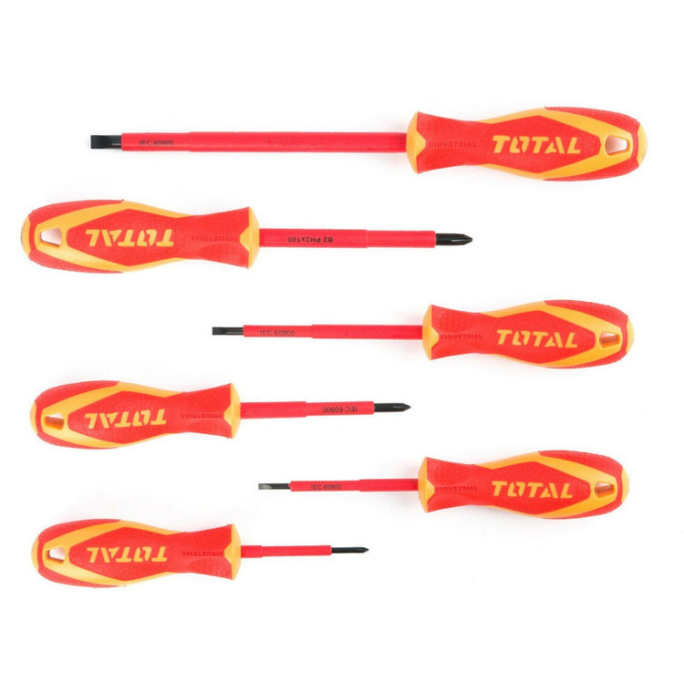 پیچ گوشتی توتال مدل THTIS-566 مجموعه 6 عددی