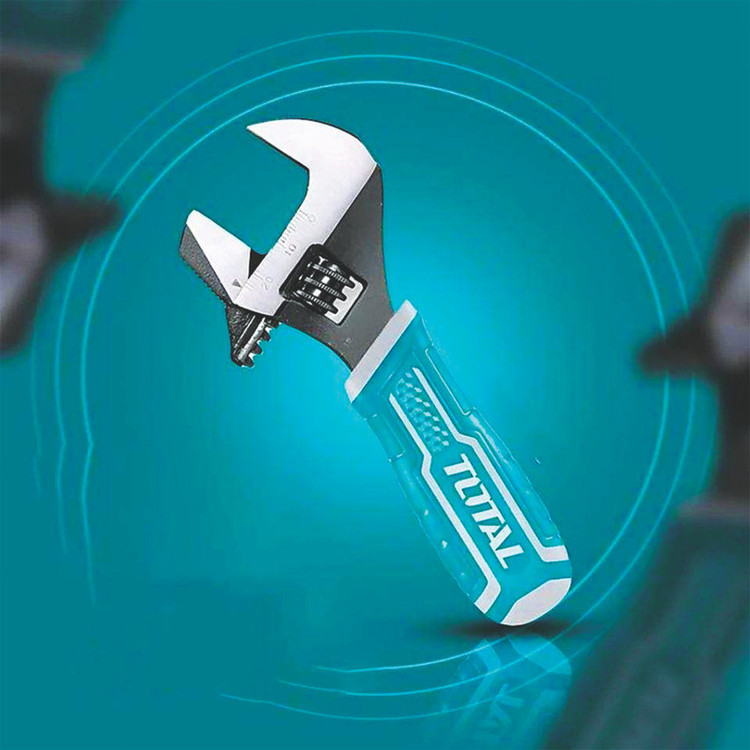 آچار فرانسه توتال مدل THT10210G سایز 10 اینچ