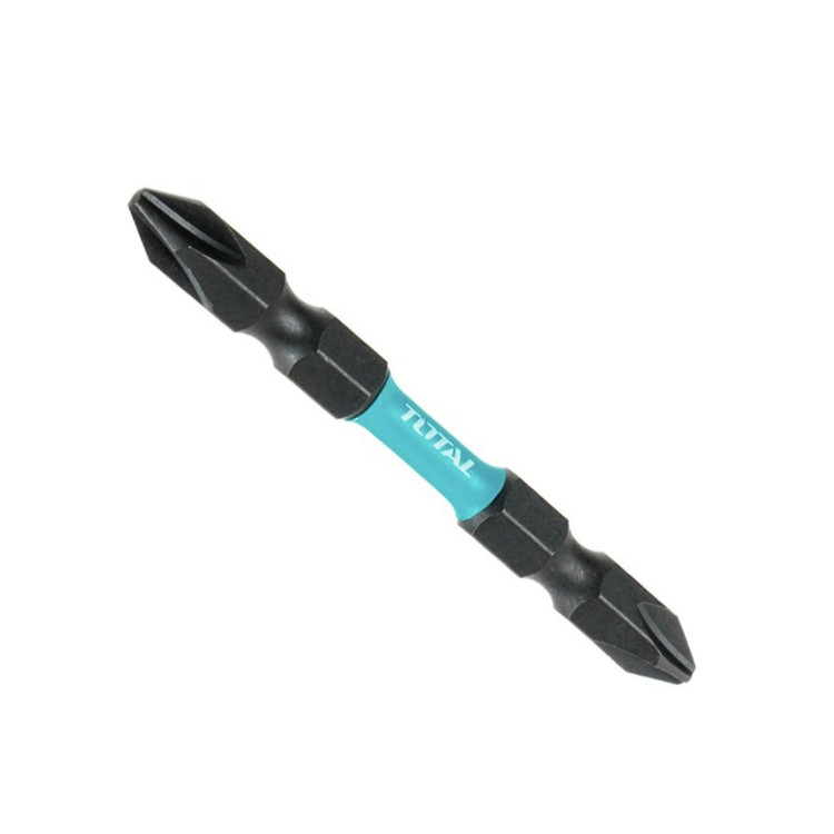 سری پیچ گوشتی دو سر چهار سو توتال مدل TACIM16PH233 بسته 10 عددی